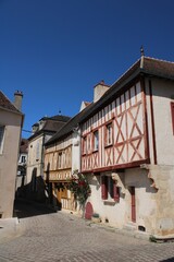 Rue Maison Dieu, Avallon, Burgundy.