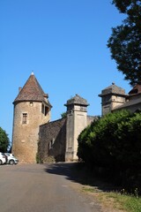 Fototapeta na wymiar Tour Gaujard, Avallon, Burgundy/Bourgogne.