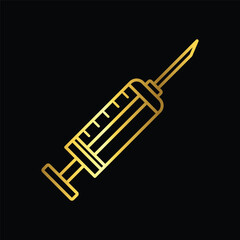 syringe ,icon, vector, illustration, design, template, flat, style