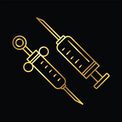 syringe ,icon, vector, illustration, design, template, flat, style
