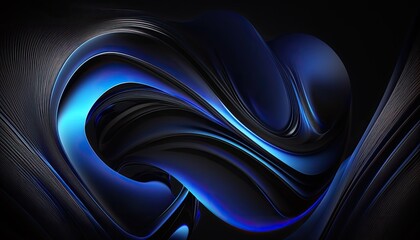 Fototapeta premium abstract art design, flowing forms, shiny, background, wallpaper, futuristic, high resolution