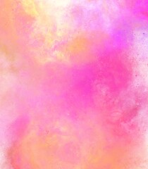 Sky gradient with cloud  like cotton candy background 