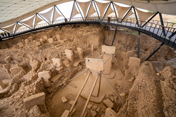 Gobeklitepe is an archaeological site. Gobeklitepe The Oldest Temple of the World © Erman Gunes