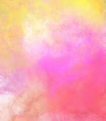 Sky gradient with cloud like cotton candy background 