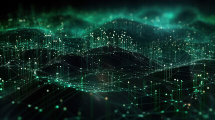 Emerald Infusion: A Futuristic Data Odyssey. Generative AI