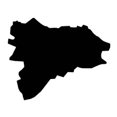 City of Edinburgh Council map, council area of Scotland. Vector illustration.