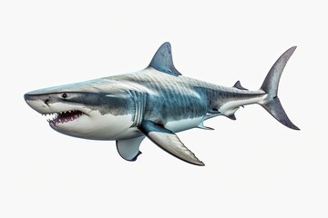 Shark isolated on white background