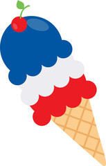 4th of July, Independence Day, Ice Cream