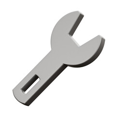 3D Wrench Illustration