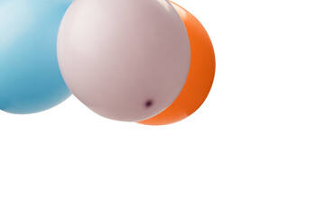 A Ballon isolated on a white background. Copy space.