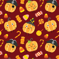 Halloween pattern.