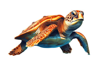 Loggerhead sea turtles , generative artificial intelligence
