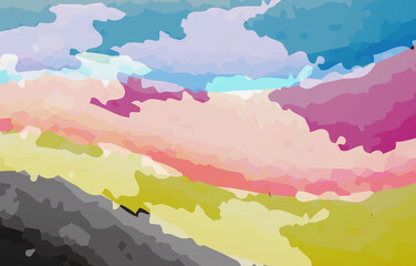 abstract watercolor hand painted background