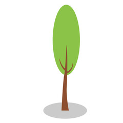 Obraz premium tree isolated