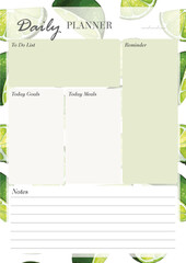 Daily Planner concept, Digital and Printable format