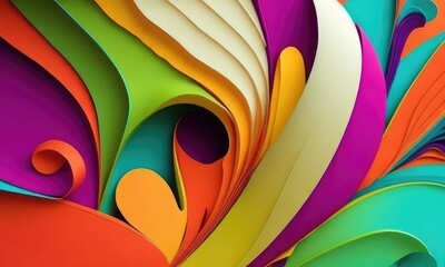 Abstract organic colorful background wallpaper