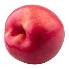 Red apple isolated on a transparent background