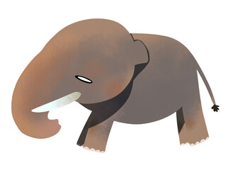 elephant cartoon illustration