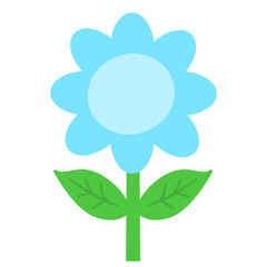 Fototapeta premium Blue flower