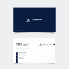 Modern professional business card Premium Vector
