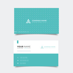 Modern professional business card Premium Vector