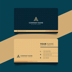 Modern professional business card