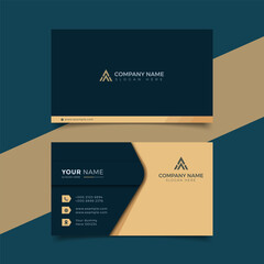 Modern professional business card