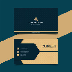 Modern professional business card