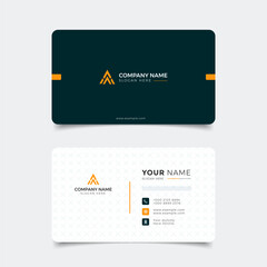 Modern professional business card