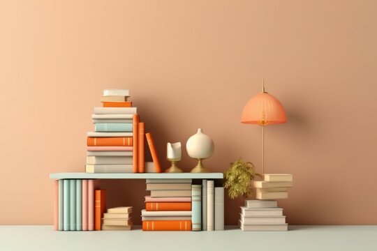 Literacy day mockup. Generate Ai