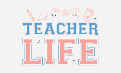 Teacher Sublimation Design Bundle