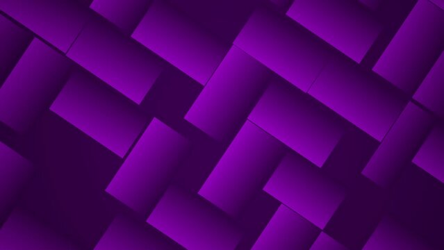 Dynamic animation of diagonally moving blocks on a purple background background Corporate Background Element