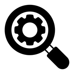 Search Project Glyph Icon
