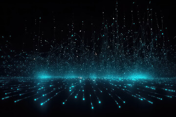 Fototapeta premium Global world network and. Communication technology for internet business telecommunication, AI