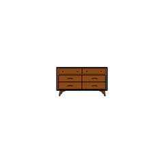 Furniture - Wooden Table / Dresser