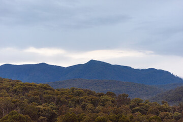 Fototapeta na wymiar Merrijig Victoria, High Country rural town in Australia