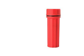 waterproof container plastic small hermetic red EDC, isolate