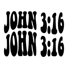 John 3:16 svg