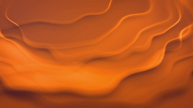 cute bright yellow or orange displaced delicate lines bokeh background - loop video