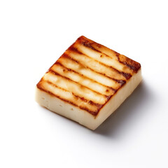 Delicious Haloomi isolated on white background, generative AI
