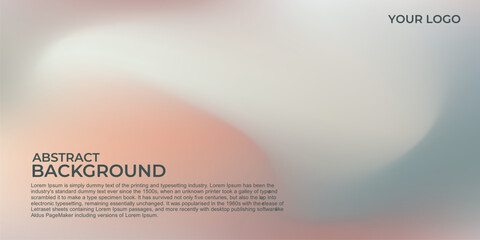 Vector horizontal template for digital lux business banner, contemporary formal invitation, luxury voucher, prestigious gift certificate