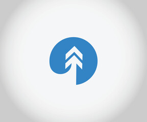 Arrow business finance globe logo refresh vector icon