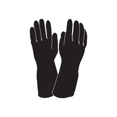 Obraz premium Gloves icon
