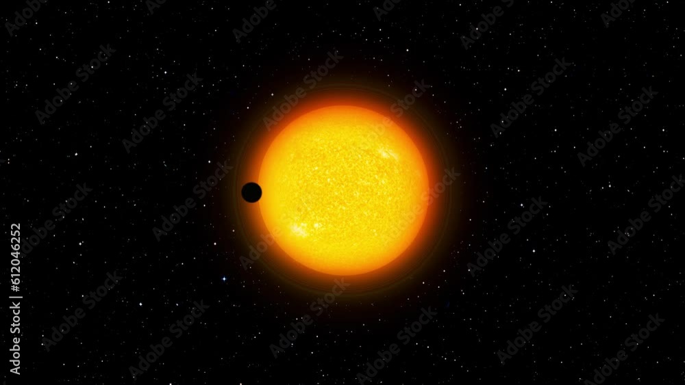 Poster Exoplanet concept - Method of discovery of new planets in other star systems 