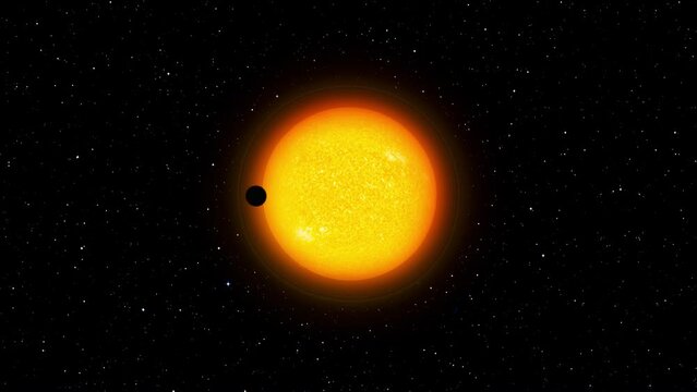 Exoplanet concept - Method of discovery of new planets in other star systems "Elements of this image furnished by NASA"