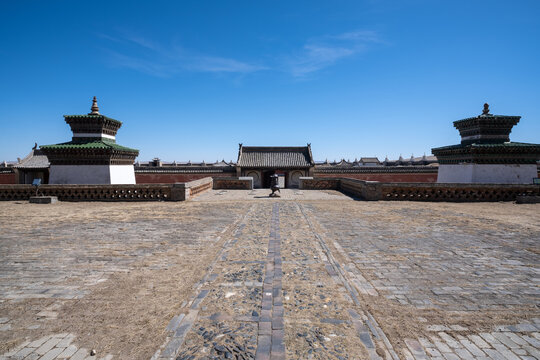 Erdene Zuu Monastery, is probably the earliest surviving Buddhist monastery in Mongolia located on Kharkhorin City