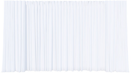 white curtain background