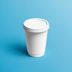 white paper cup mockup 