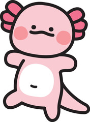 baby axolotl