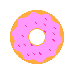 Donuts food illustration